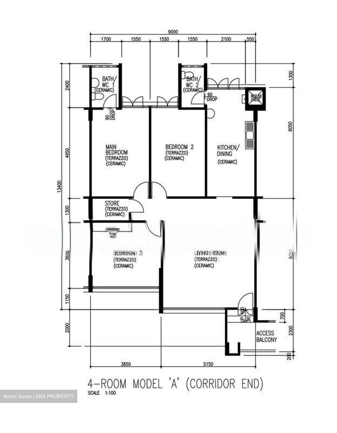 Blk 274 Yishun Street 22 (Yishun), HDB 4 Rooms #547760201